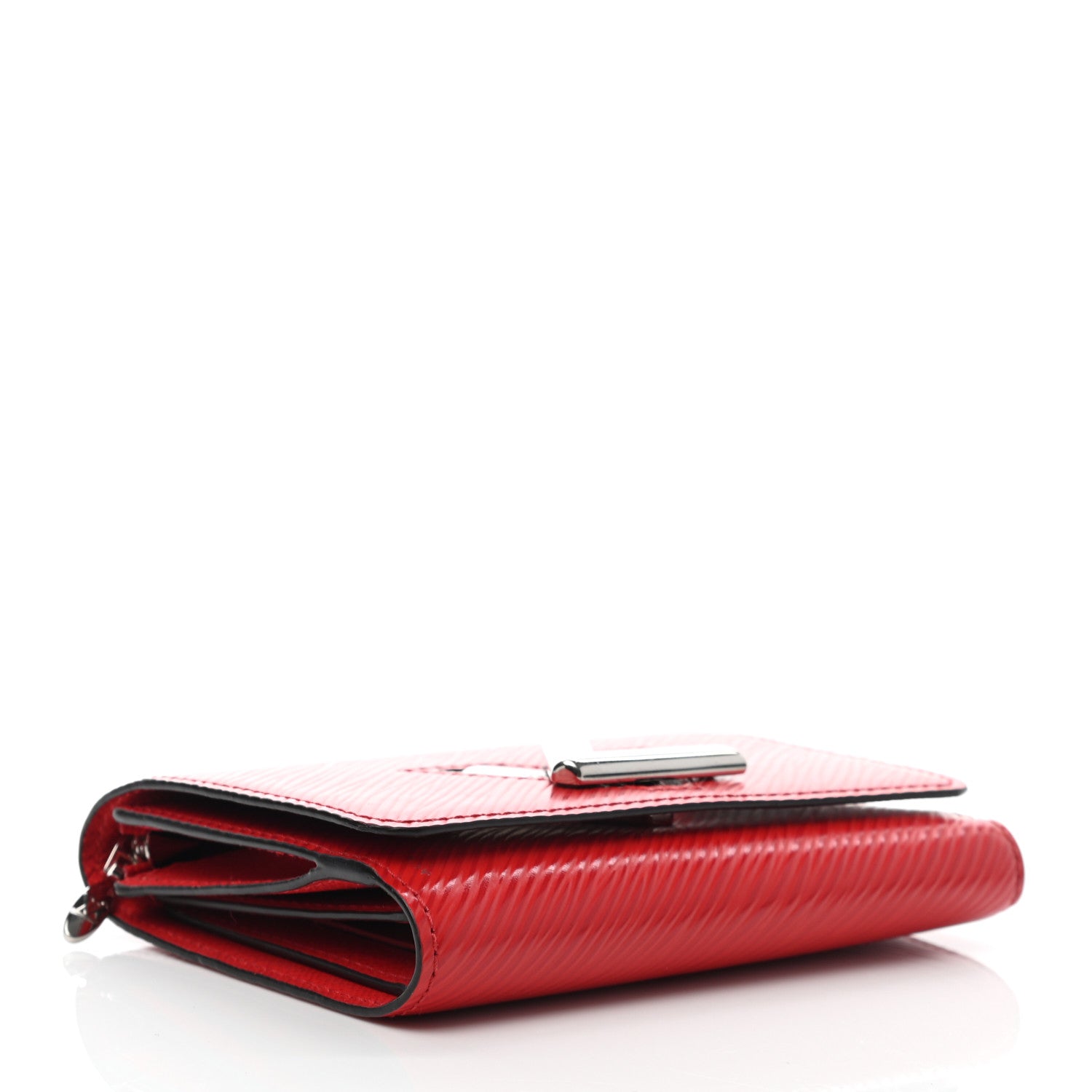 Louis Vuitton Epi Twist Compact Wallet Coquelicot 4 of 7