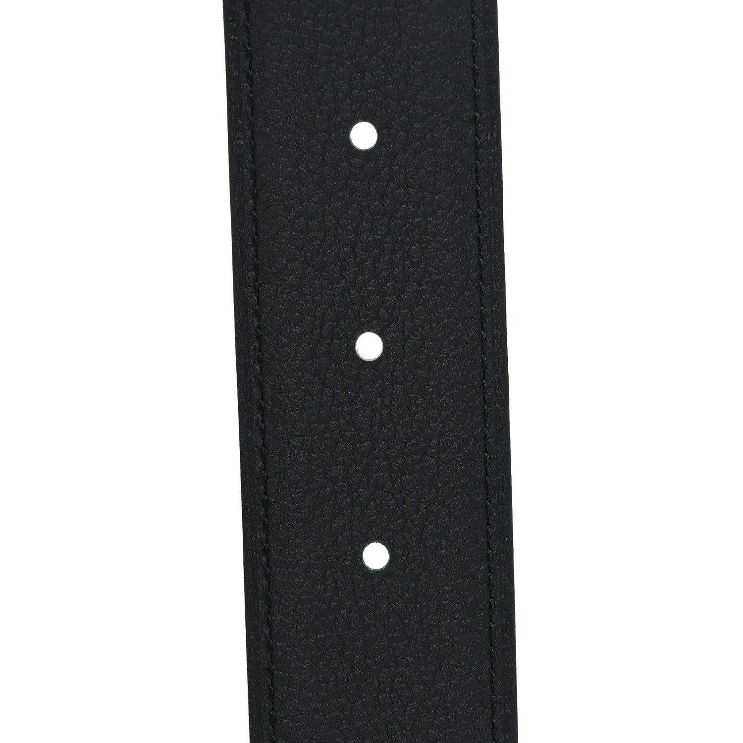 Hermes Box Togo 32mm H Belt 95 Graphite Vert Fonce 4 of 5