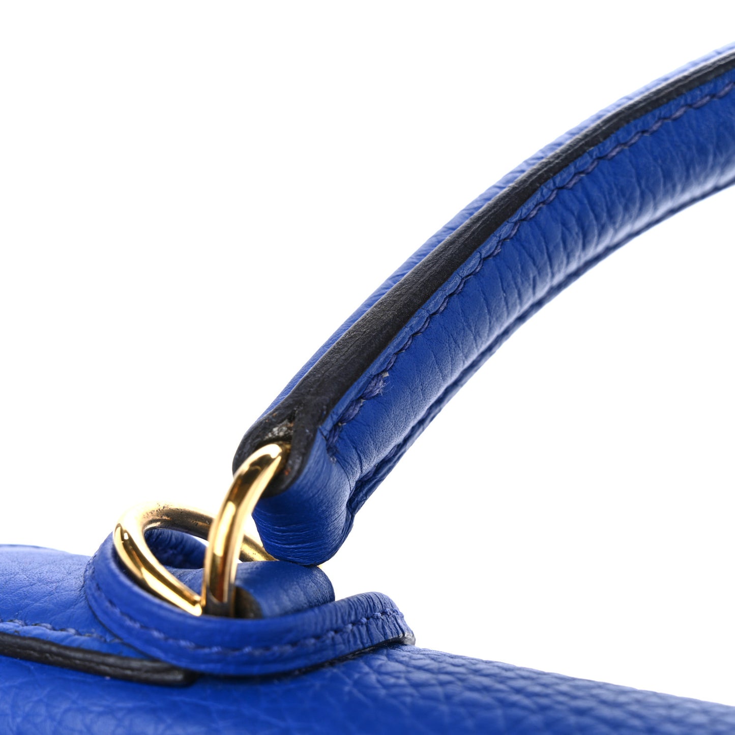 Taurillon Clemence Kelly Retourne 32 Bleu Electrique