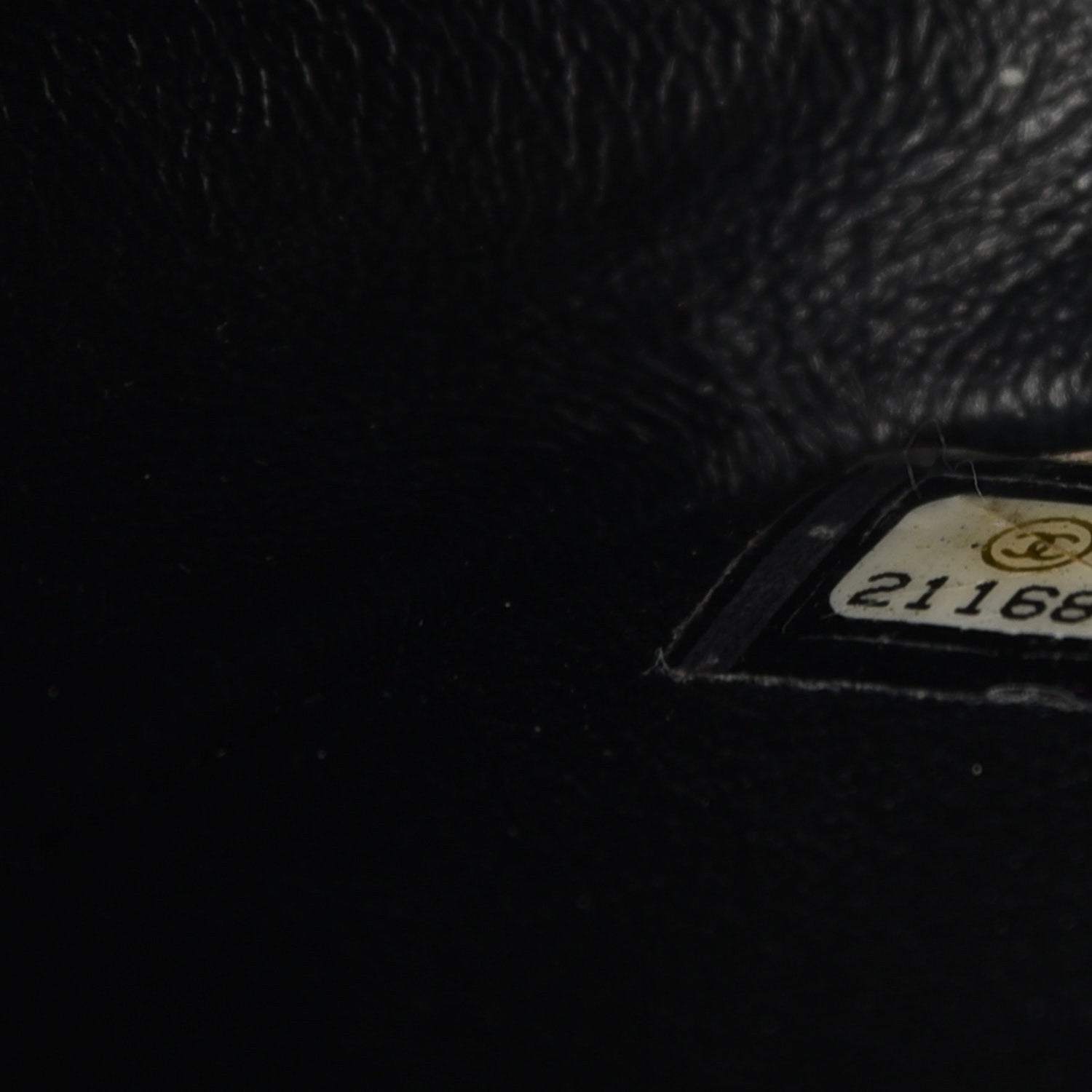 Chanel Lambskin Chevron Quilted Medium Double Flap So Black 7 of 8