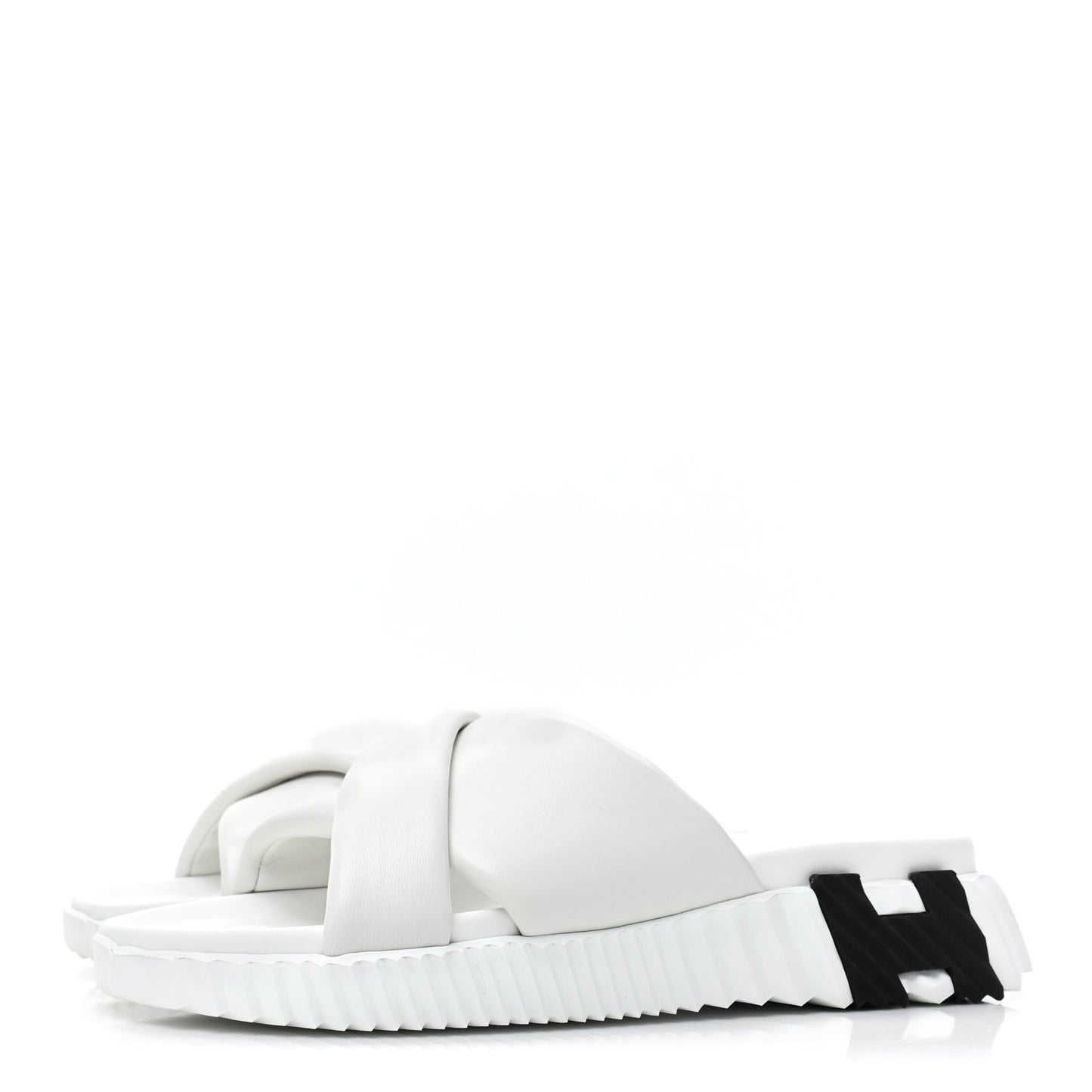 Nappa Womens Infra Sandals 37 White