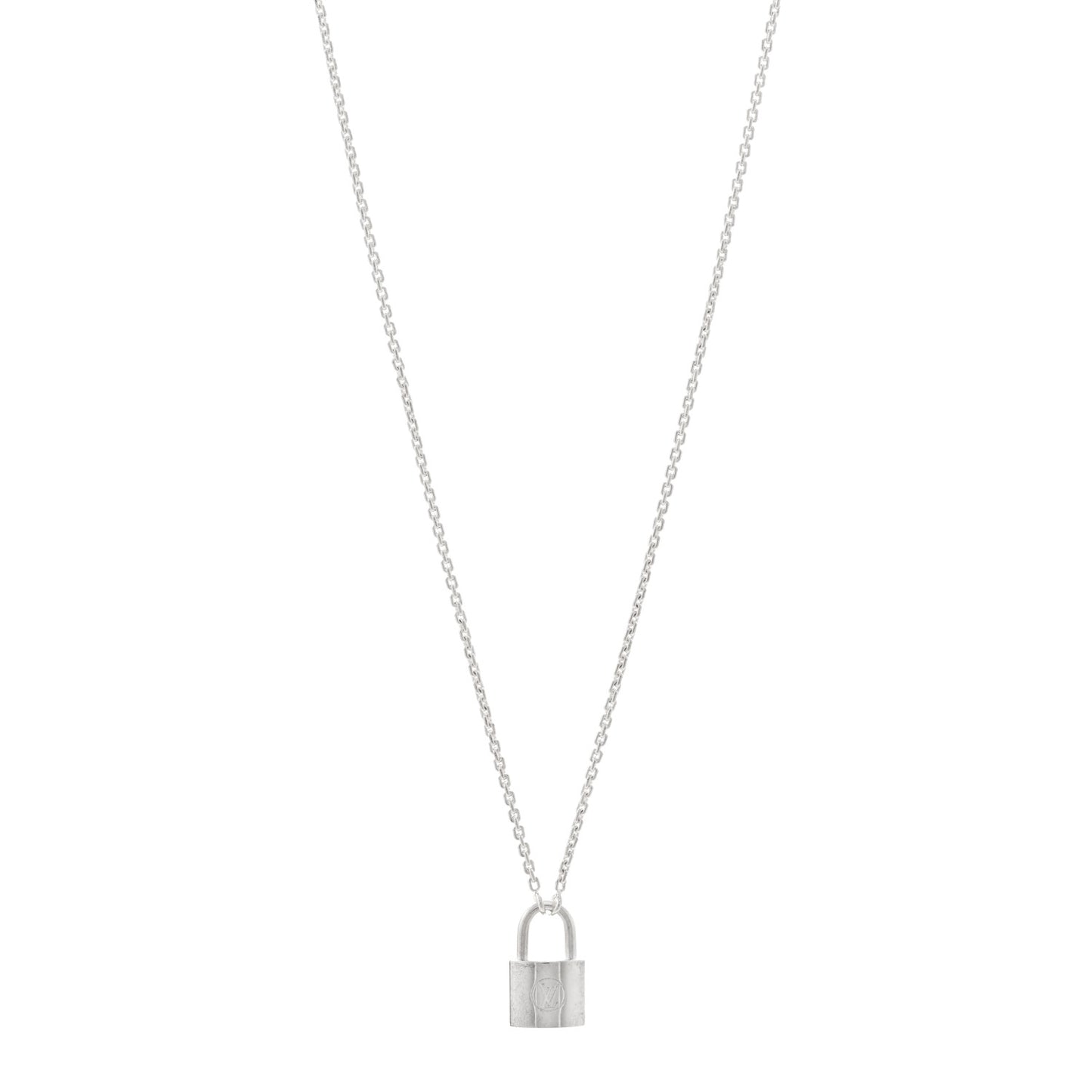 Sterling Silver Lockit Necklace