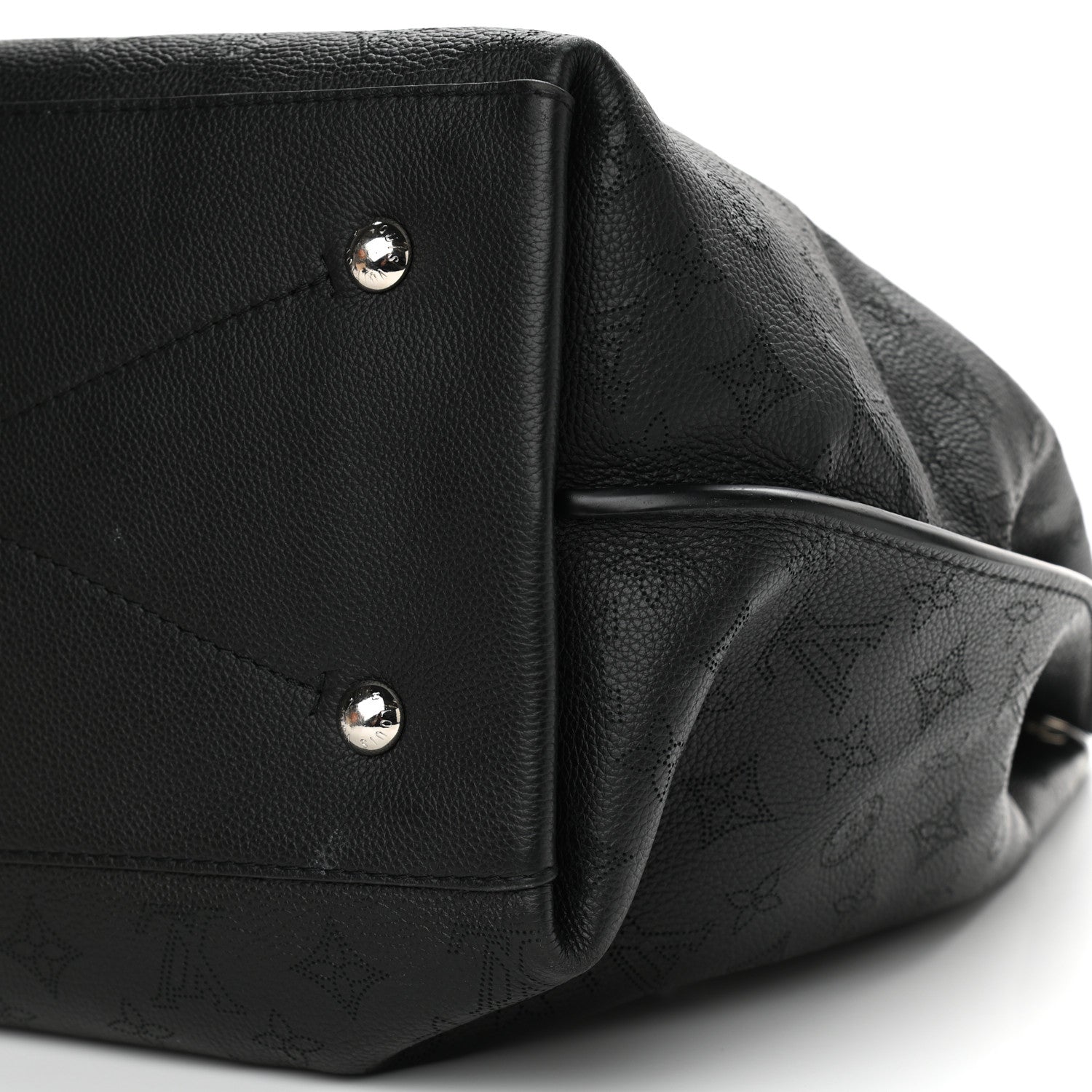 Louis Vuitton Mahina Carmel Hobo Black 9 of 12