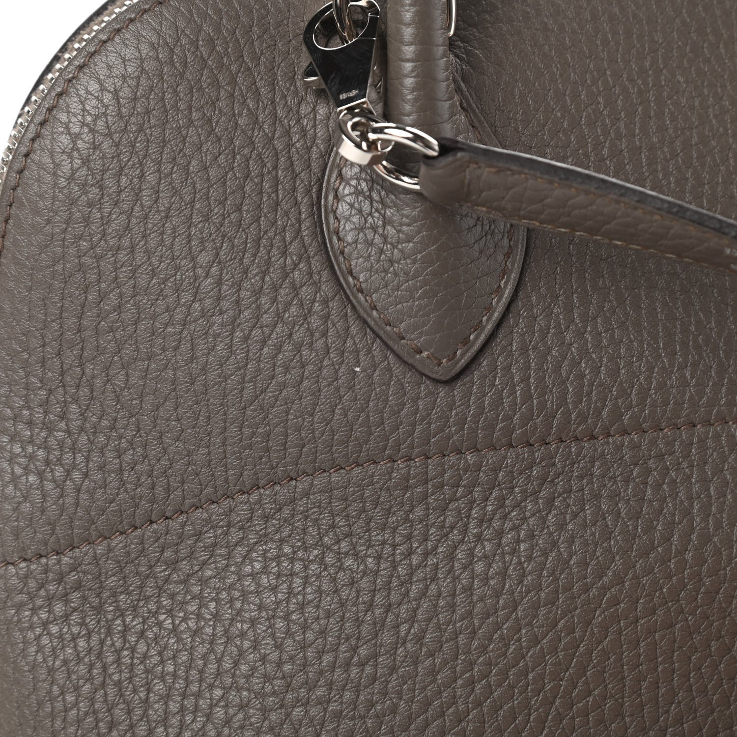 Hermes Taurillon Clemence Bolide 31 Etain 15 of 17