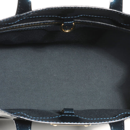 Louis Vuitton Vernis Wilshire PM Blue Nuit 5 of 7