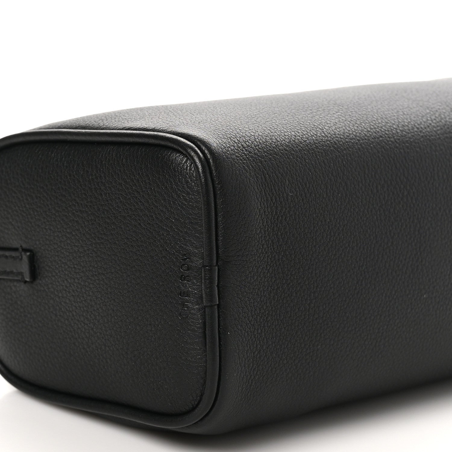 The Row Grained Calfskin 90's Bag Black 8 of 9