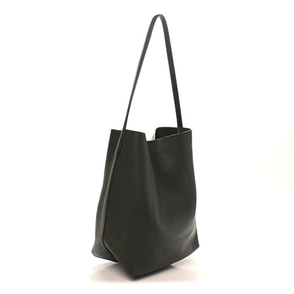 Mansur Gavriel Pebbled Calfskin Everyday Cabas Seaweed 3 of 9