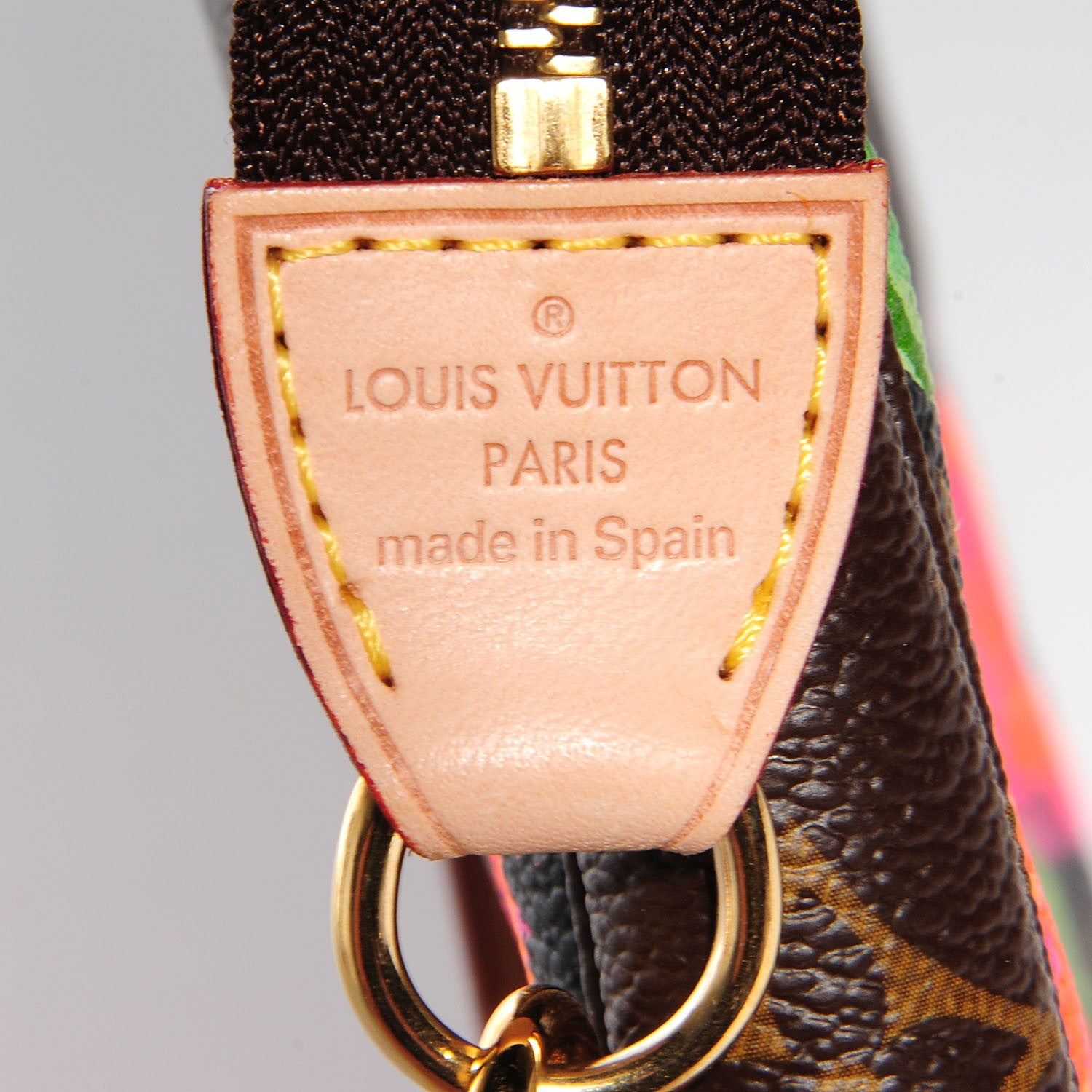 Louis Vuitton Monogram Roses Pochette Accessories 7 of 7
