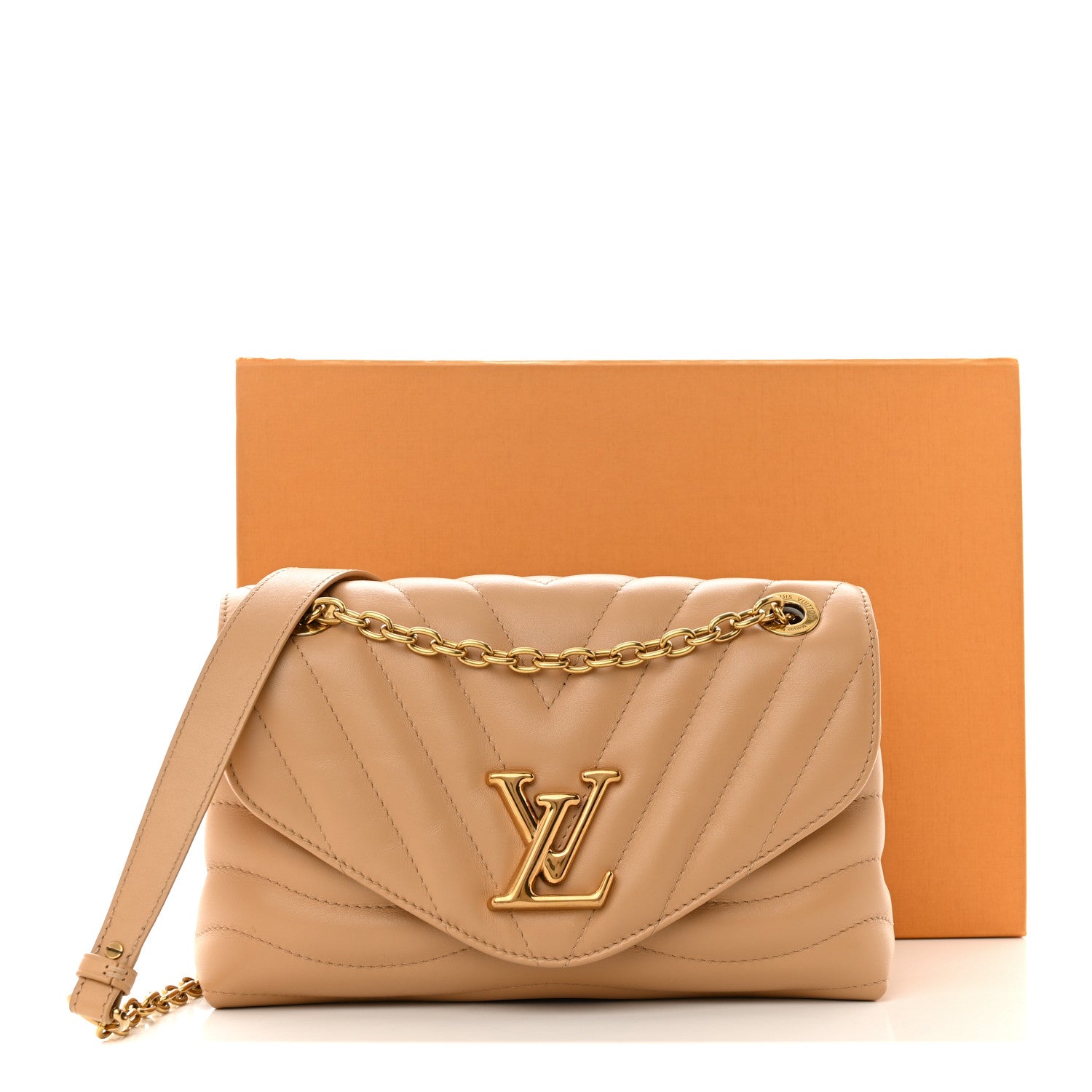 Louis Vuitton Calfskin LV New Wave Chain Bag Arizona 12 of 12