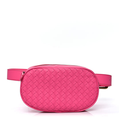 Bottega Veneta Nappa Intrecciato Belt Bag Rosa Shock 1 of 12