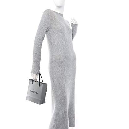 Balenciaga Calfskin Logo XXS Shopping Tote Gris Fossile 2 of 11