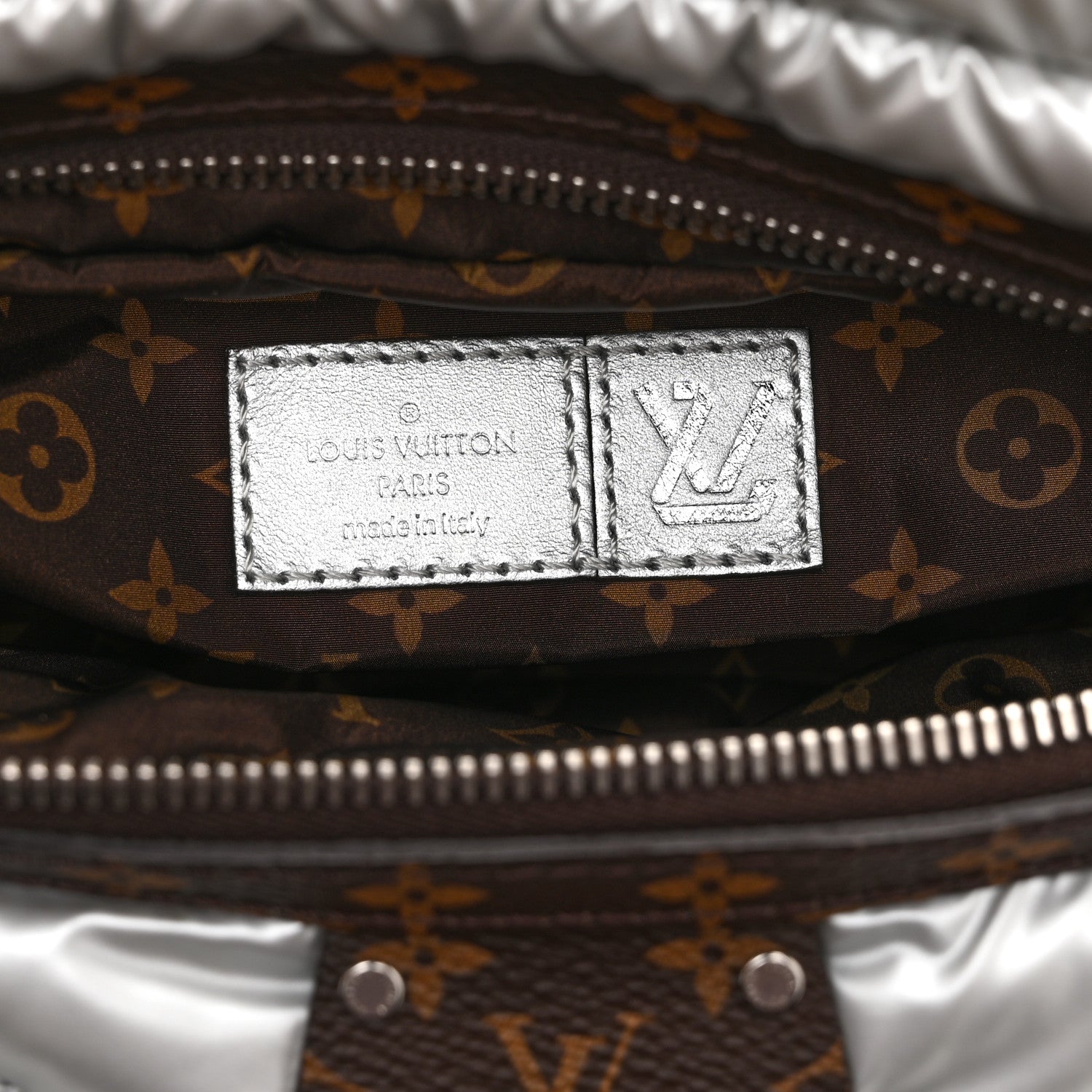 Louis Vuitton Econyl Monogram Pillow BumBag Silver 6 of 8