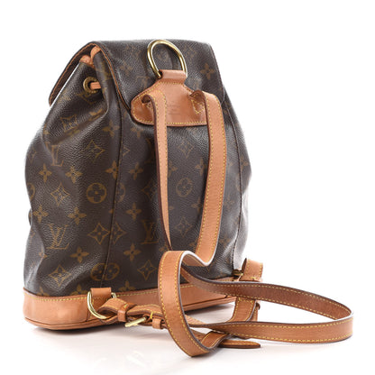Louis Vuitton Monogram Montsouris MM Backpack 2 of 9