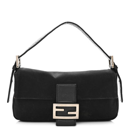 Fendi Nylon Baguette Black 1 of 12