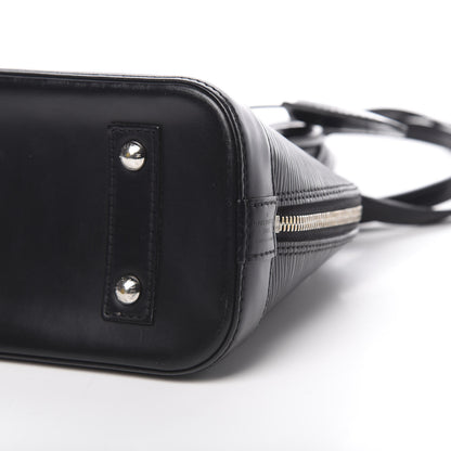 Louis Vuitton Epi Alma BB Black 10 of 14