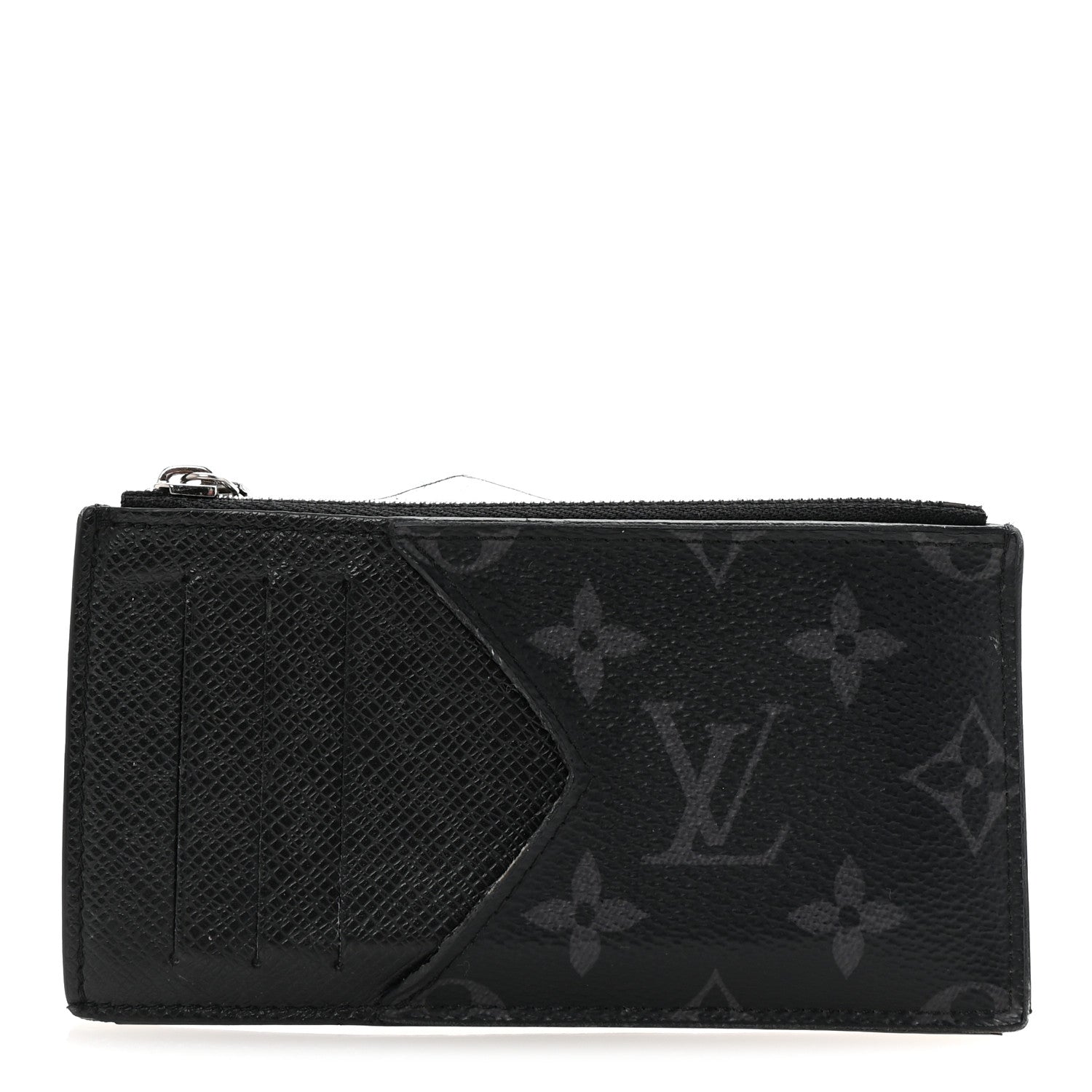 Louis Vuitton Taigarama Coin Card Holder Black 1 of 6