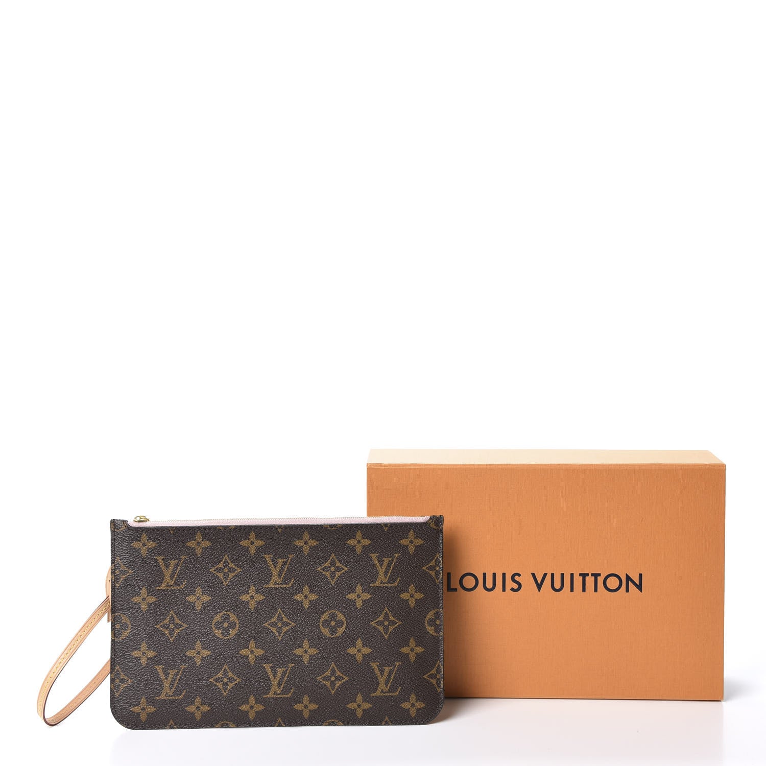 Louis Vuitton Monogram Neverfull MM GM Pochette Rose Ballerine 9 of 9