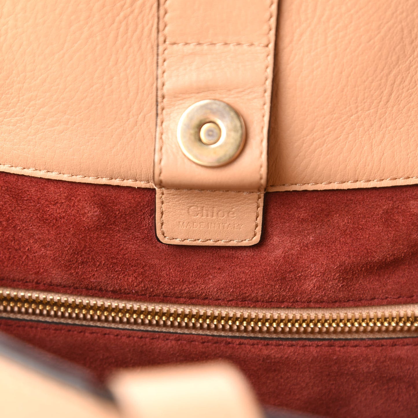 Smooth Calfskin Medium Milo Shopping Tote Beige