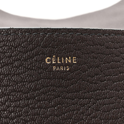 Celine Soft Grained Calfskin Sangle Bucket Bag Ecorce 6 of 13