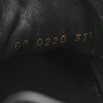 Louis Vuitton Suede Monogram Run Away Sneakers 37.5 Black 6 of 7