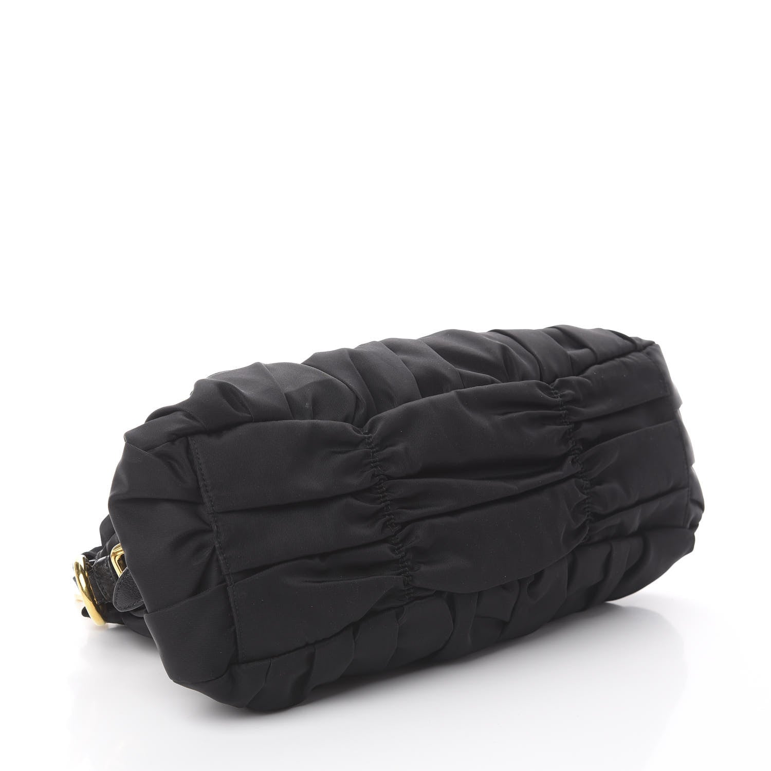 Prada Tessuto Nylon Nappa Gaufre Bag Black 3 of 8