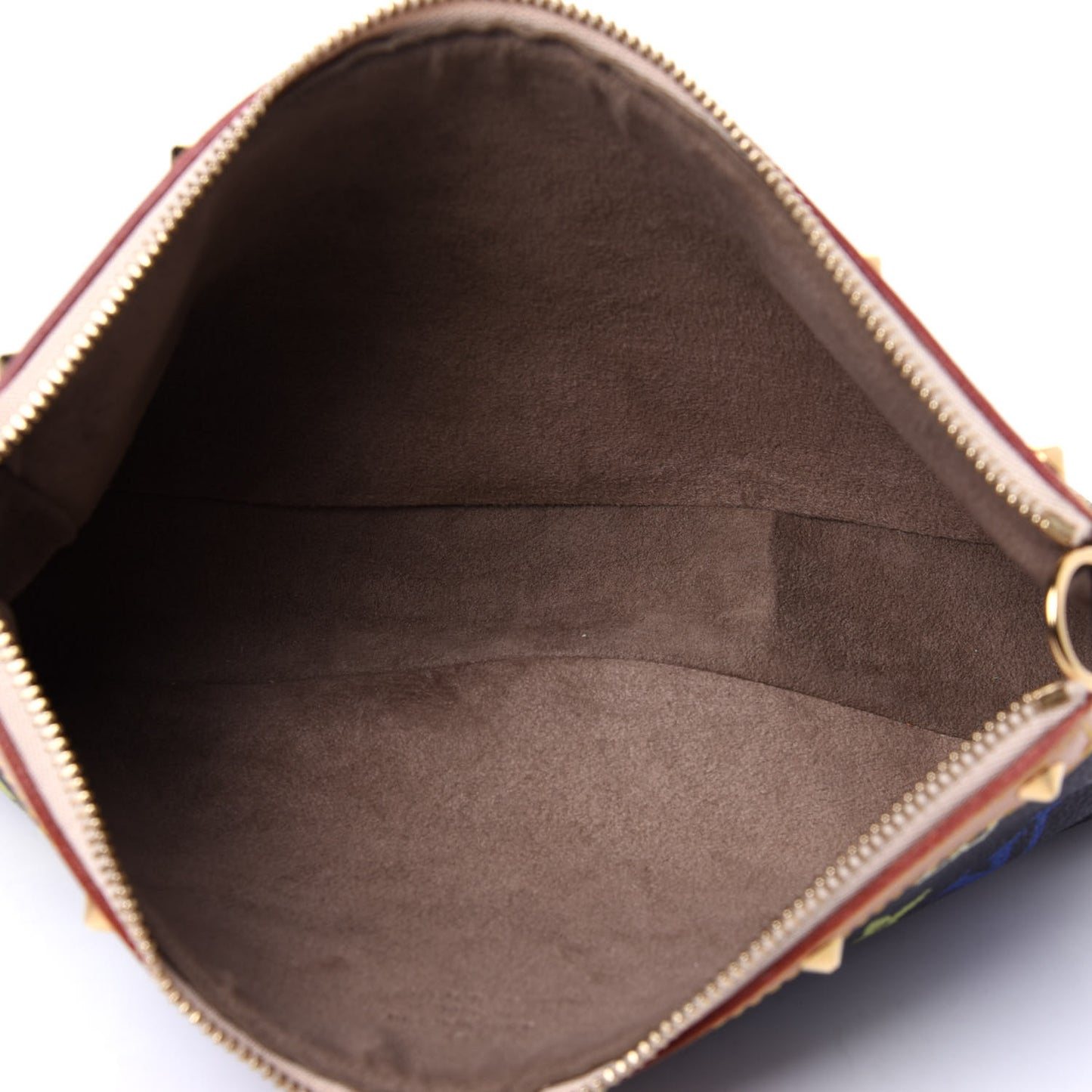 Monogram Multicolor Pochette Accessories Black