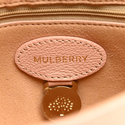 Mulberry Small Classic Grain Calfskin Small Lily Flap Light Salmon 6 of 9