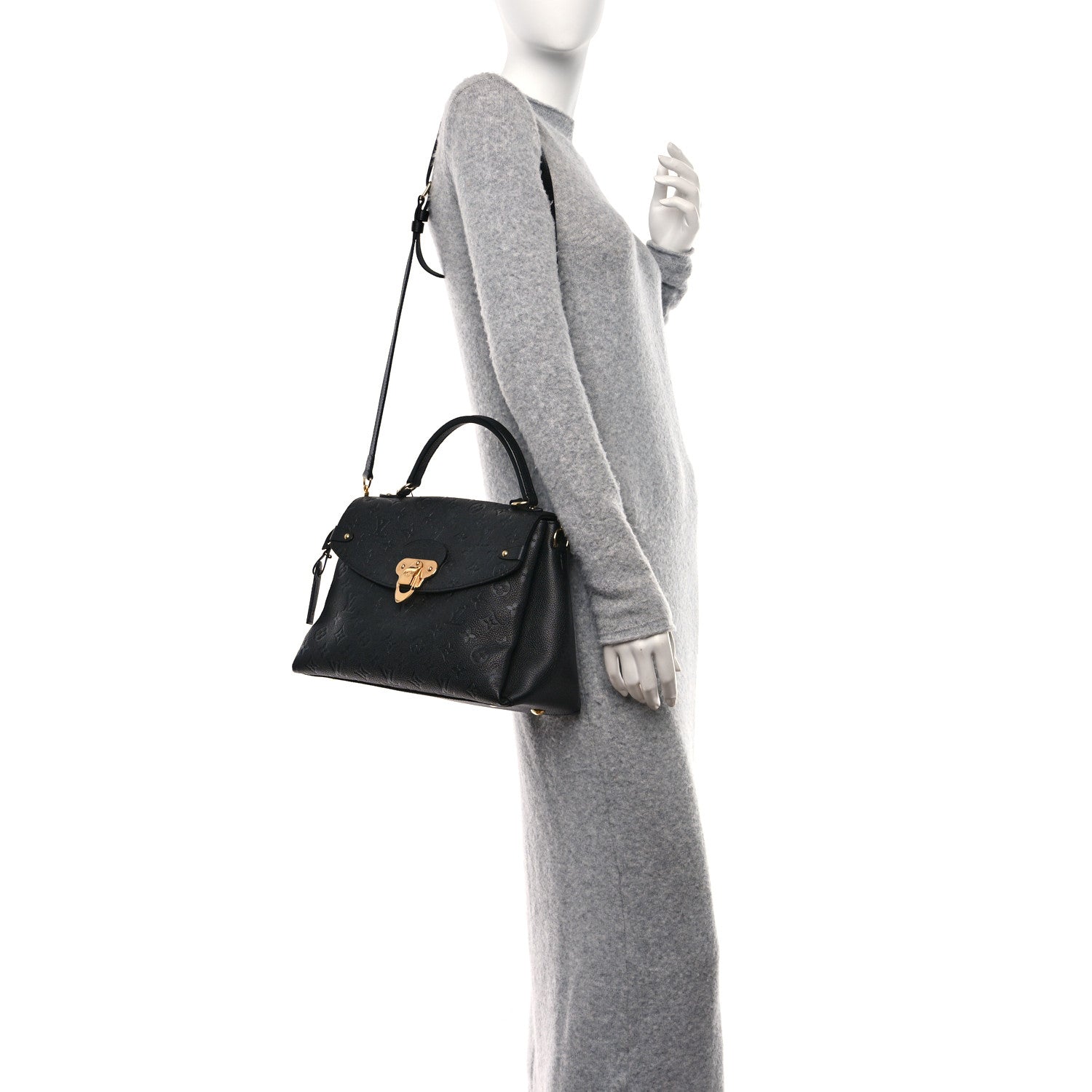 Louis Vuitton Empreinte Georges MM Black 2 of 12