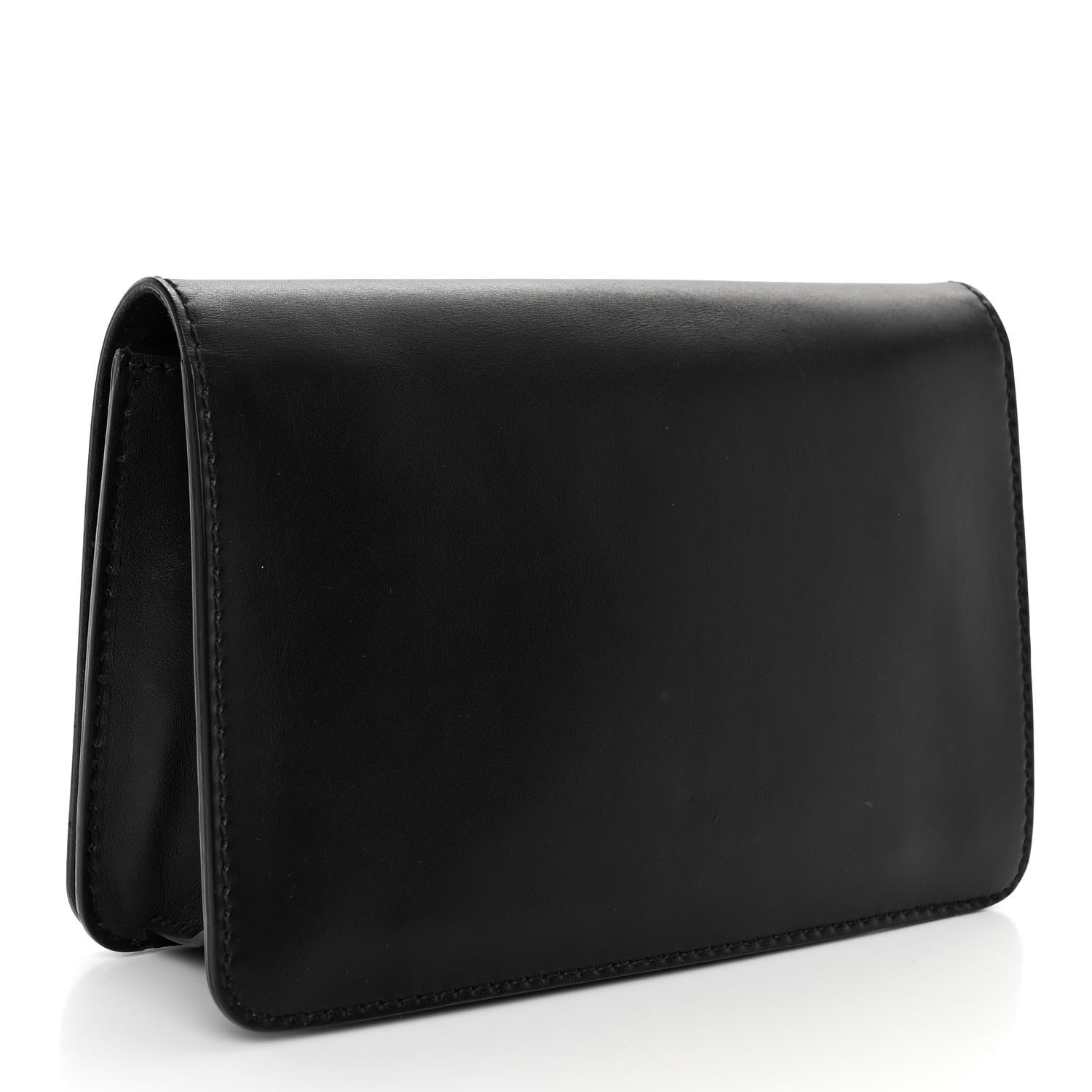 Christian Dior Smooth Calfskin Dio(r)evolution Flap Clutch Black 3 of 9
