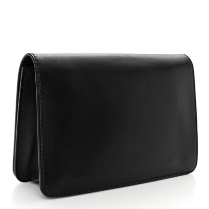 Christian Dior Smooth Calfskin Dio(r)evolution Flap Clutch Black 3 of 9