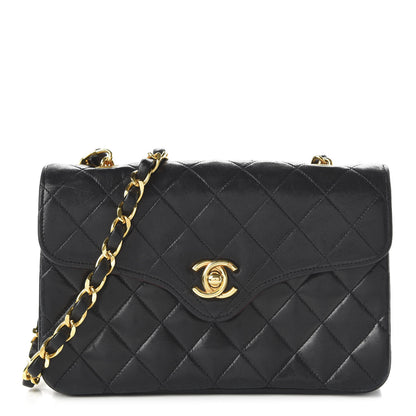 Chanel Lambskin Quilted Flap Bag Black 1 of 13