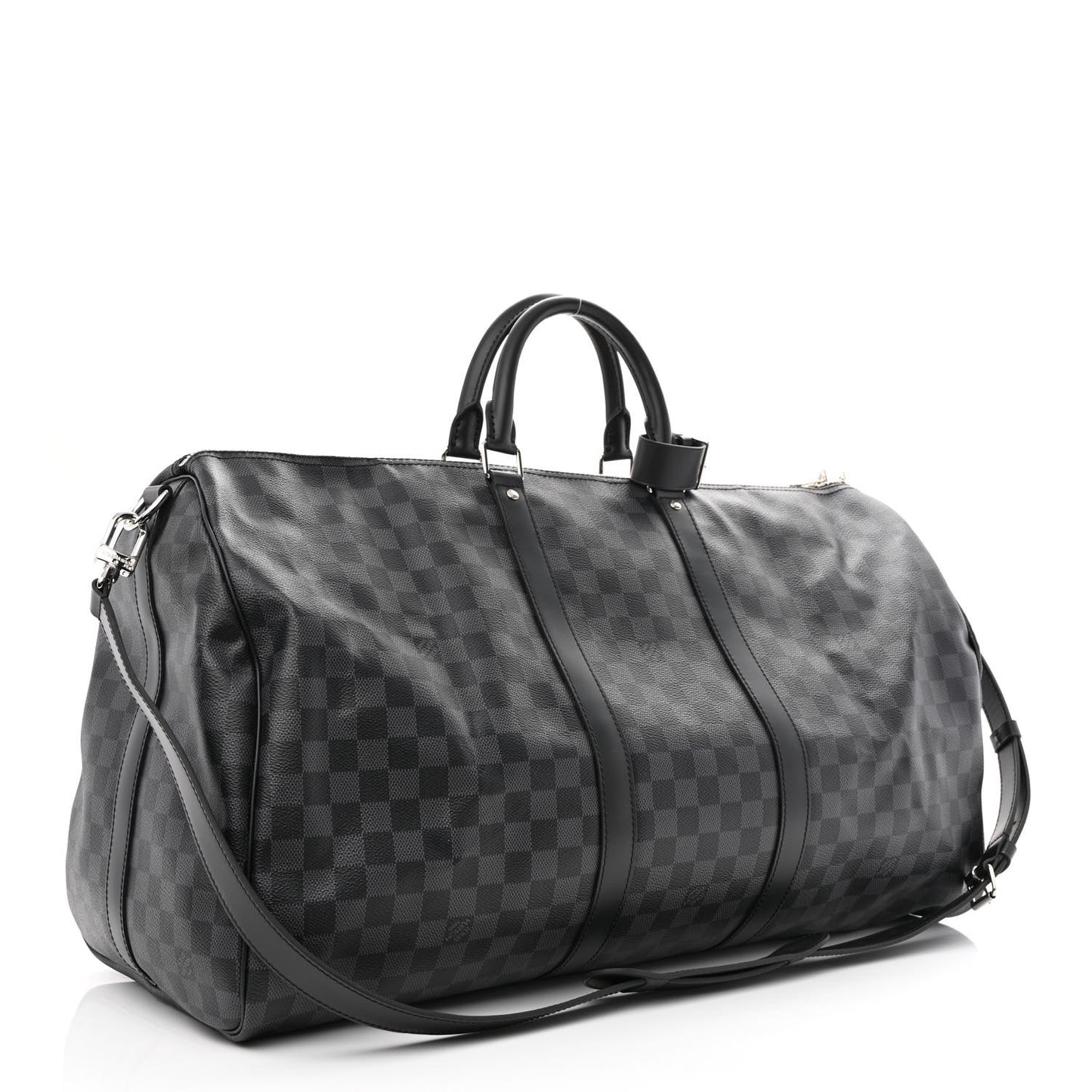 Damier Graphite Keepall Bandouliere 55