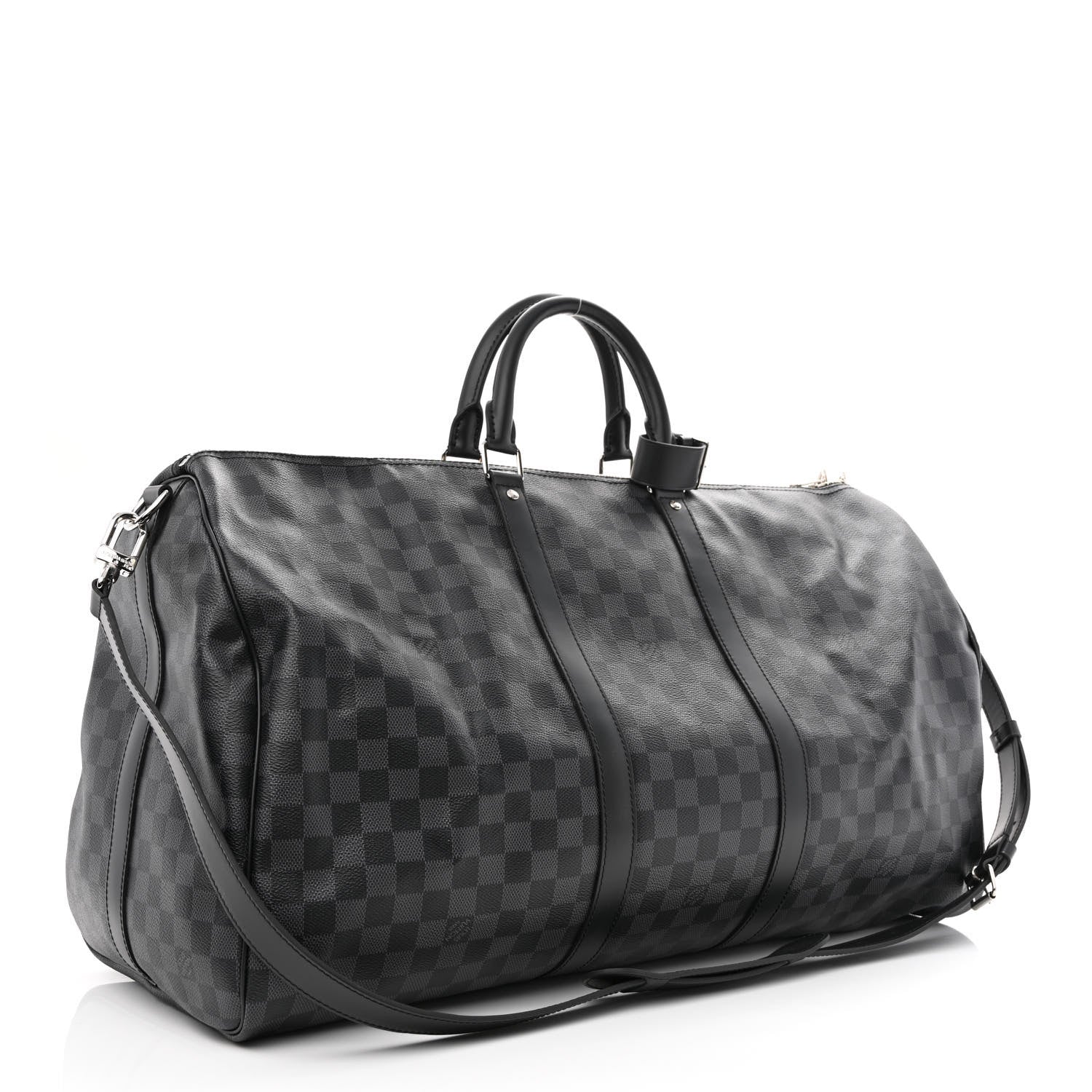Louis Vuitton Damier Graphite Keepall Bandouliere 55 3 of 10