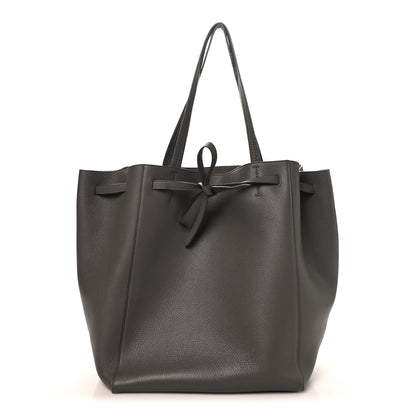 Celine Soft Grained Calfskin Medium Belt Cabas Phantom Grey 1 of 9