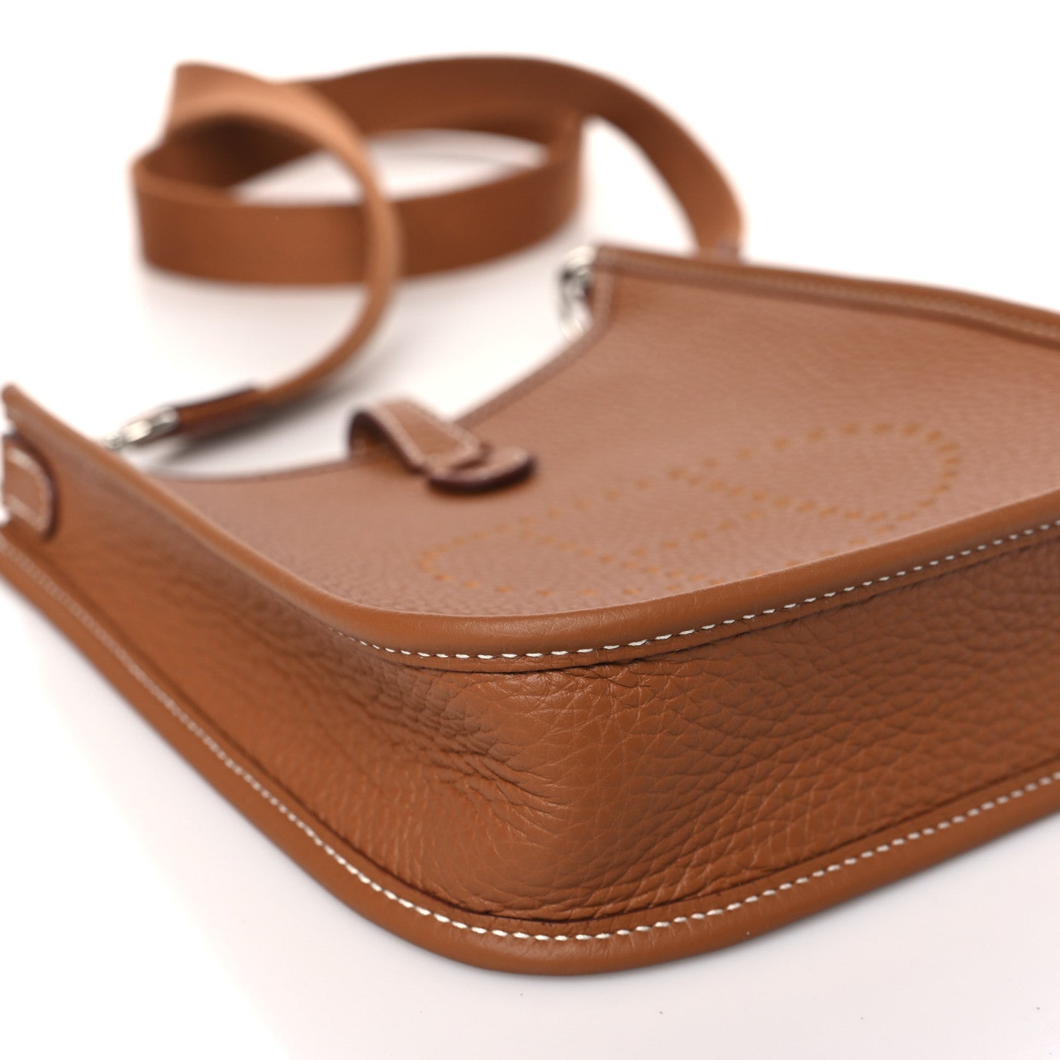 Hermes Taurillon Clemence Evelyne TPM Gold 9 of 11
