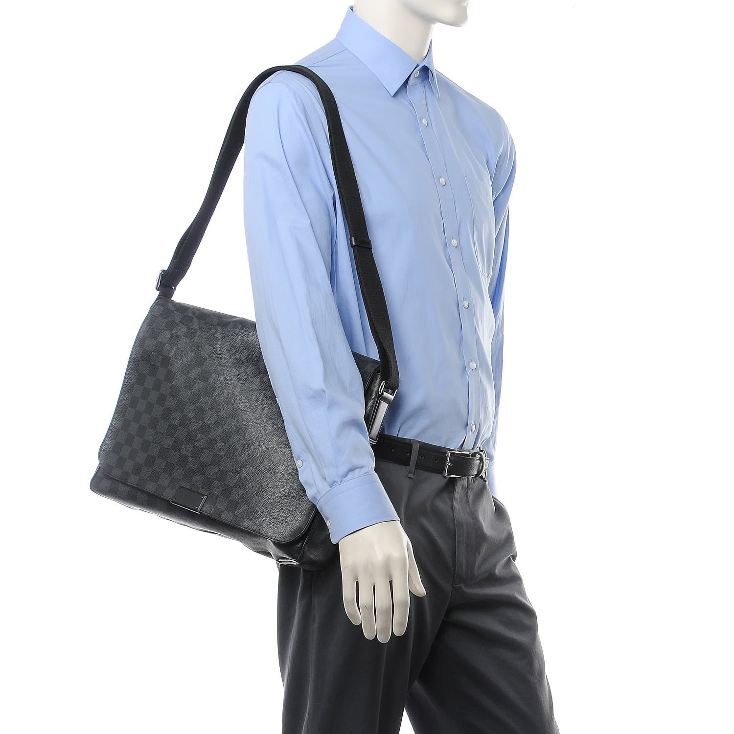 Louis Vuitton Damier Graphite District GM 2 of 15