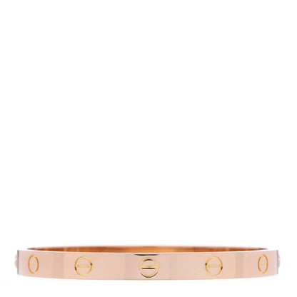 Cartier 18K Pink Gold LOVE Bracelet 17 1 of 5
