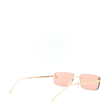Fendi Metal Fendi First Sunglasses FE4172US  Gold Brown 4 of 7