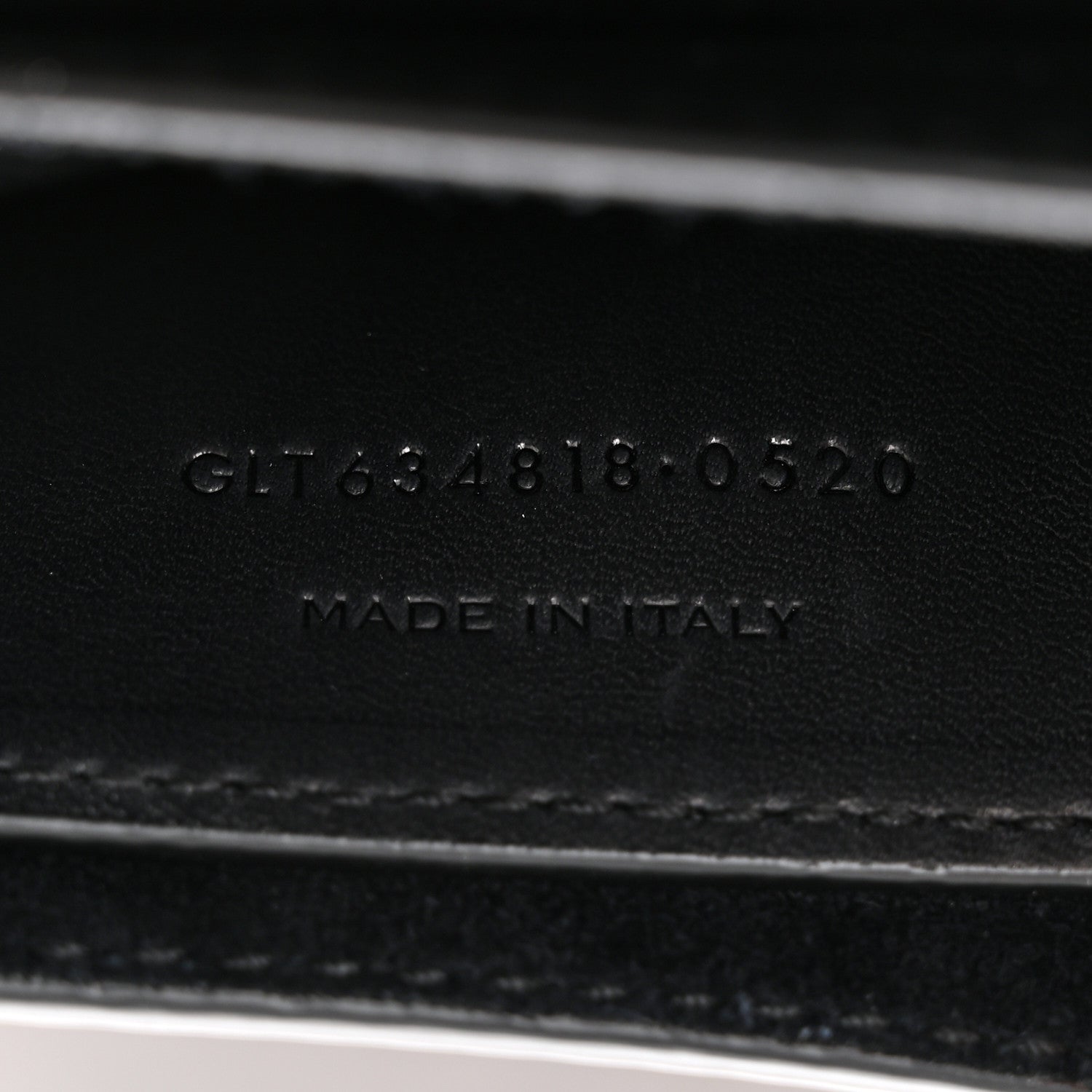 Saint Laurent Smooth Calfskin Monogram Medium Kaia Satchel Black 6 of 10