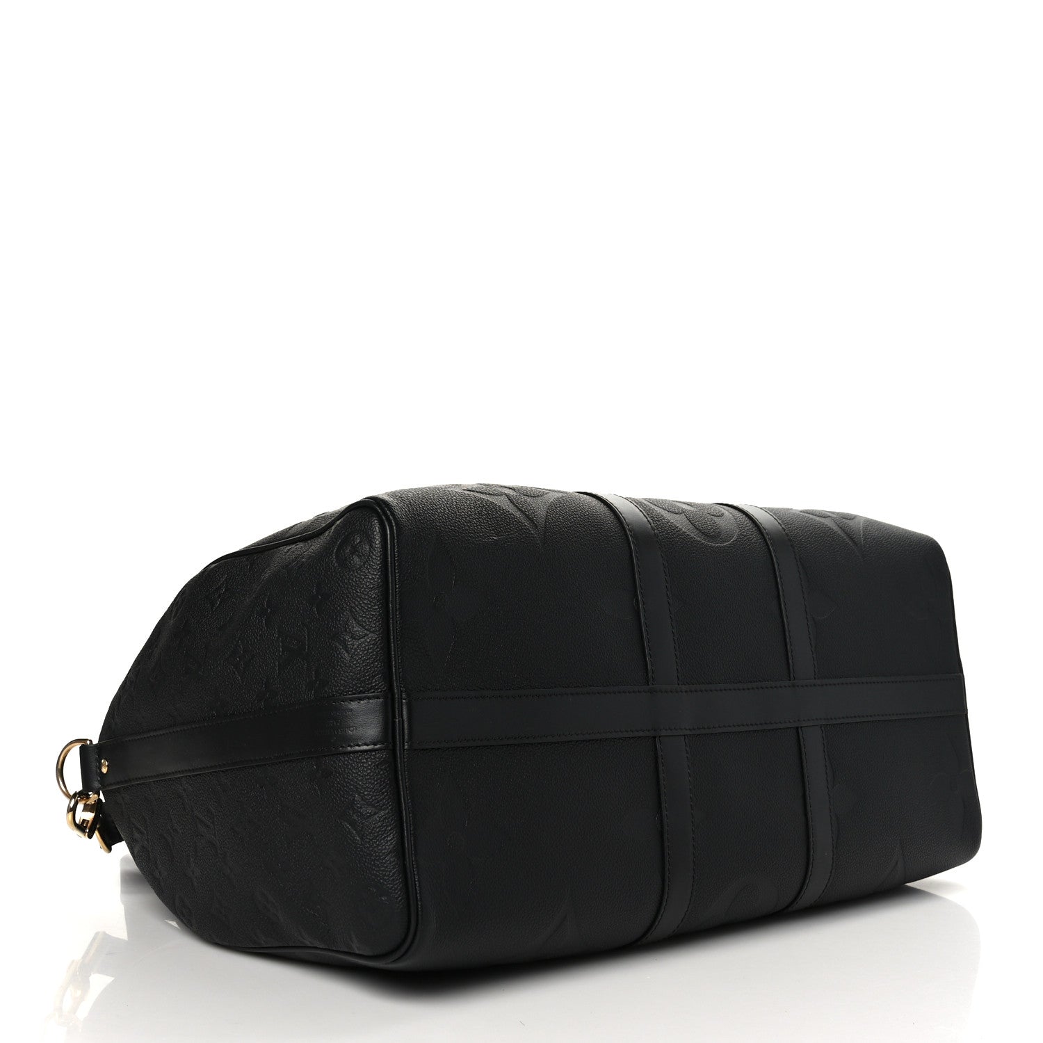 Louis Vuitton Empreinte Monogram Giant Keepall Bandouliere 45 Black 4 of 11