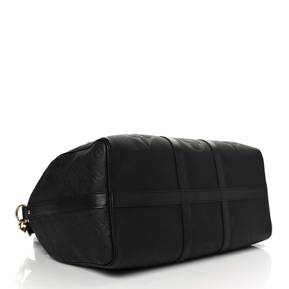 Louis Vuitton Empreinte Monogram Giant Keepall Bandouliere 45 Black 4 of 11
