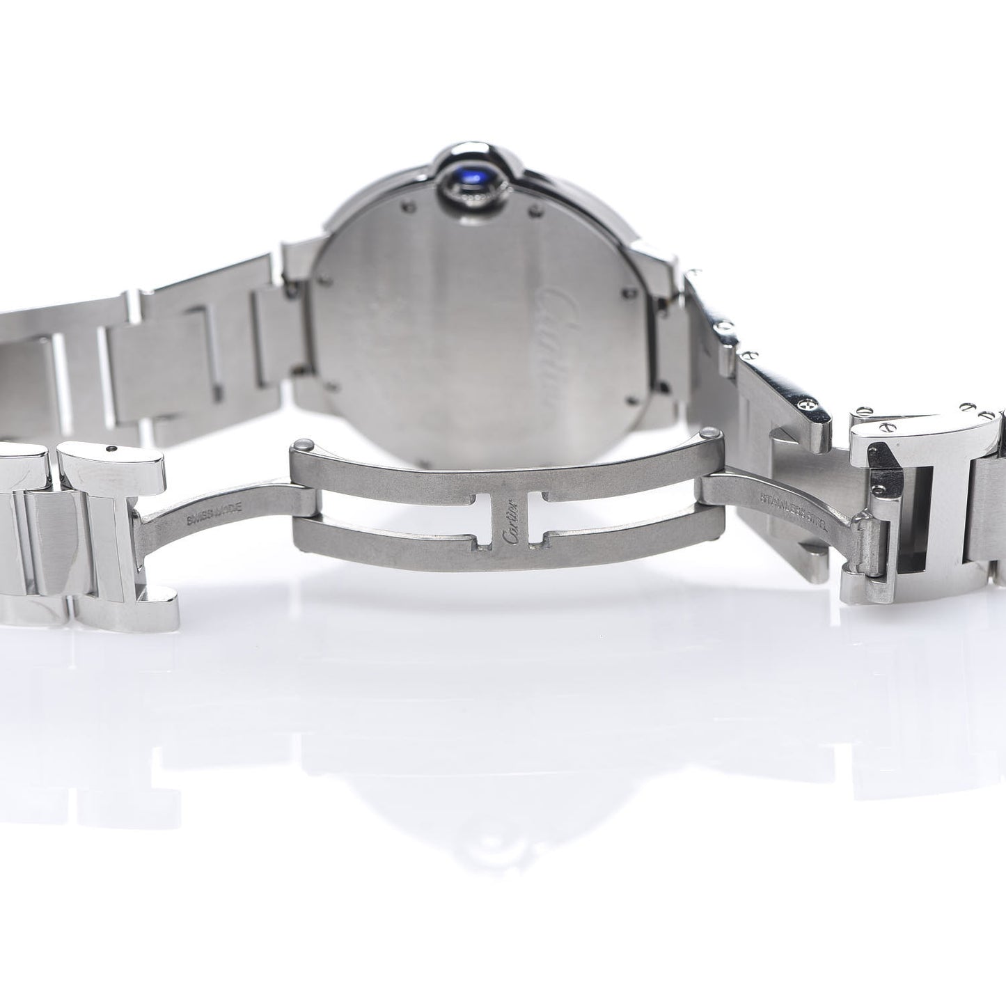 Stainless Steel 36mm Ballon Bleu De Quartz Watch