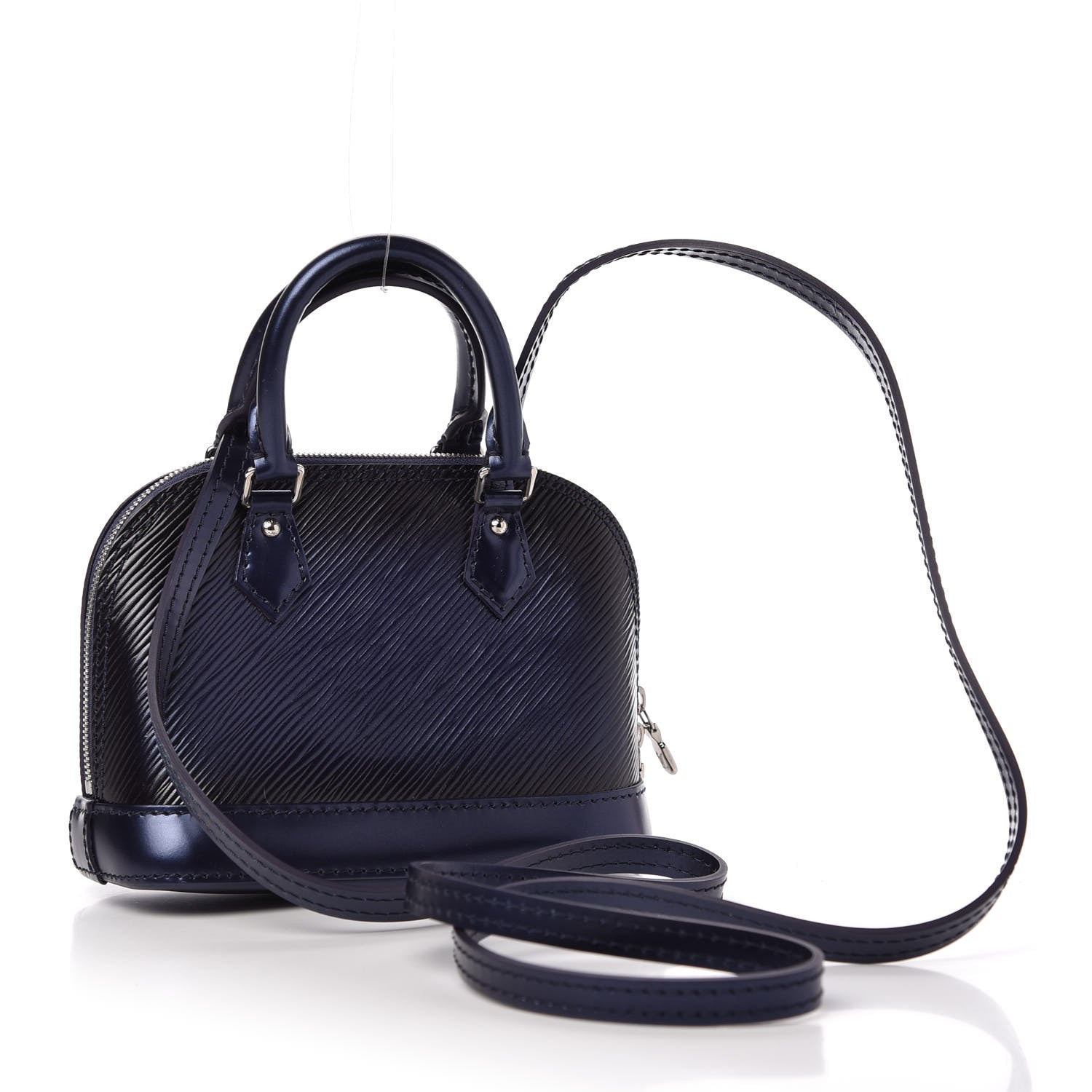 Louis Vuitton Epi Sequins Flame Alma Nano Blue Nuit 3 of 8
