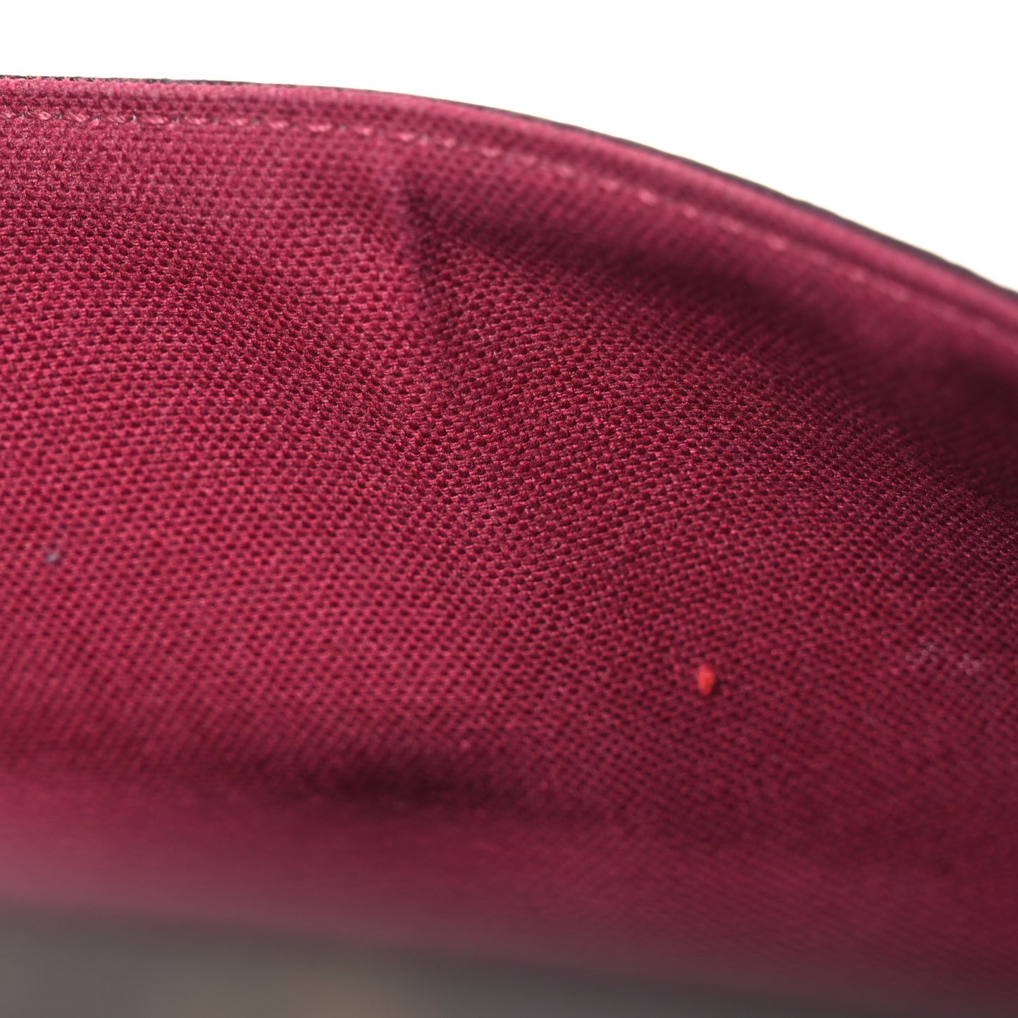 Monogram Pochette Felicie Chain Wallet Fuchsia