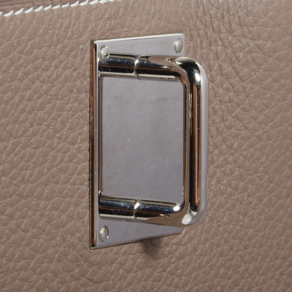 Hermes Taurillon Clemence Jypsiere 34 Etoupe 17 of 20