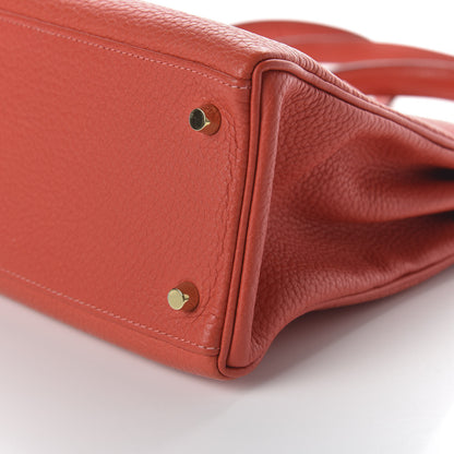 Hermes Togo Kelly Retourne 28 Rose Jaipur 7 of 10