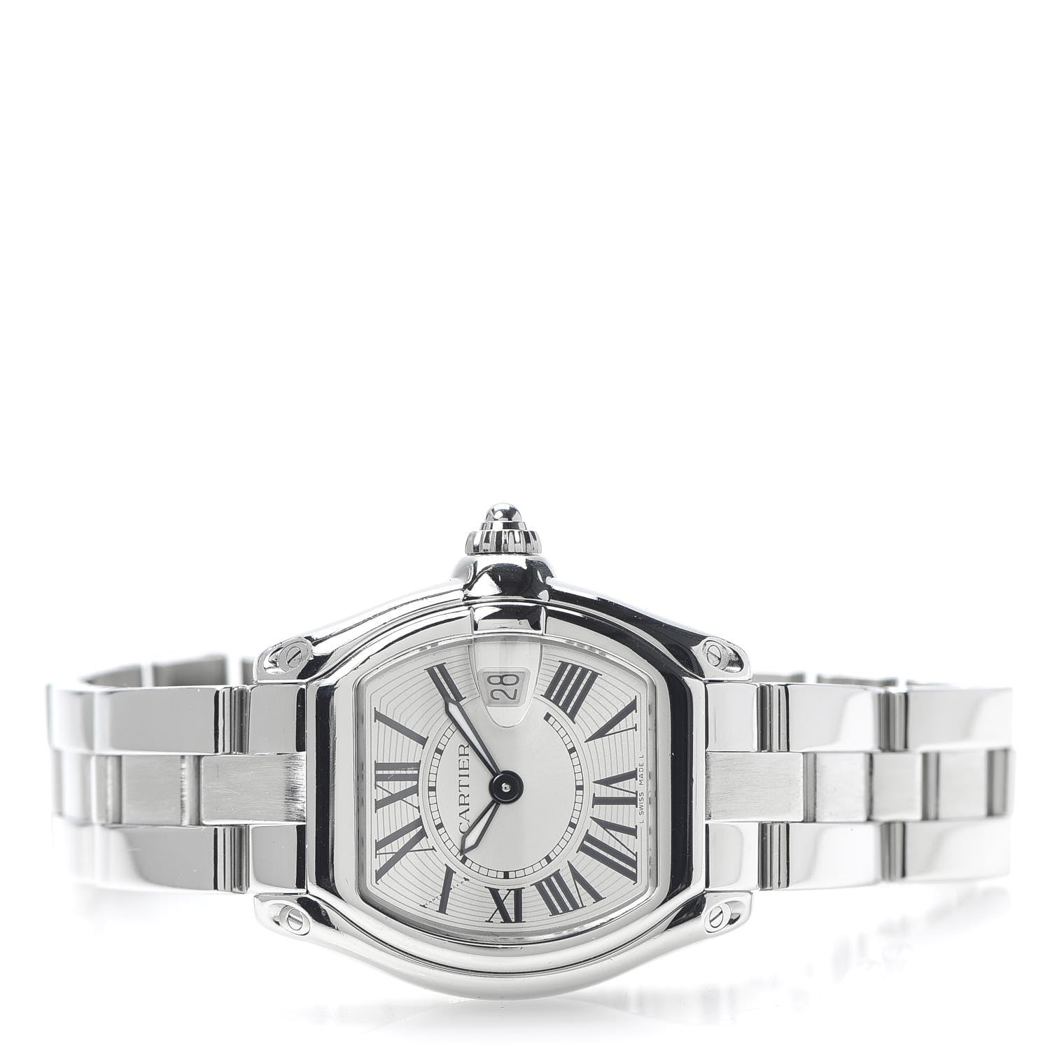 Cartier Stainless Steel 31mm Roadster Quartz Watch 3 of 7