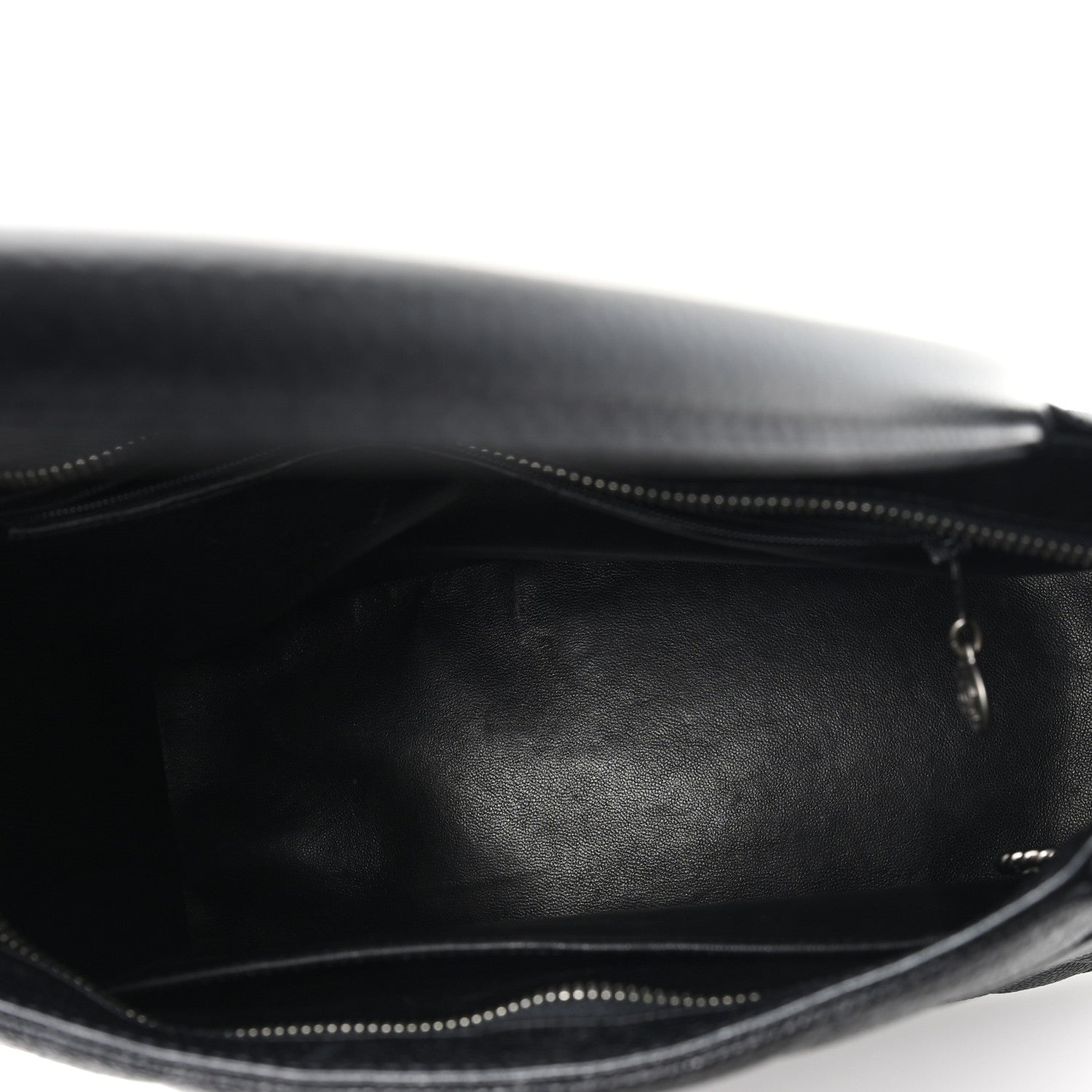 FASHIONPHILE Caviar Quilted Medallion Tote Black 5 of 12