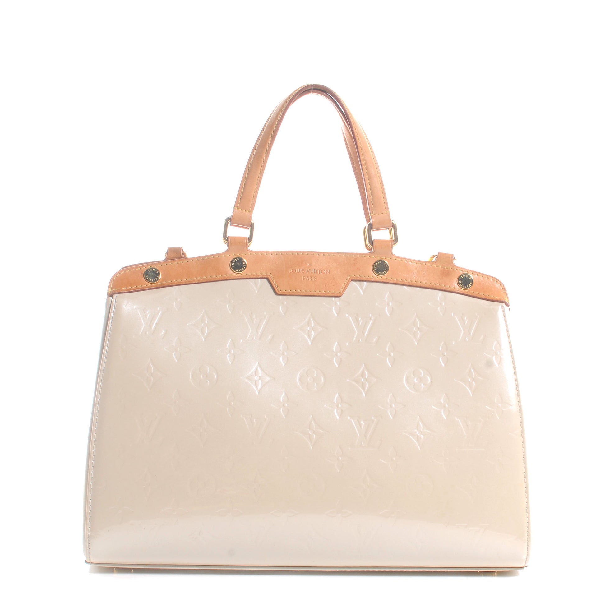 Louis Vuitton Vernis Brea MM Blanc Corail 1 of 8