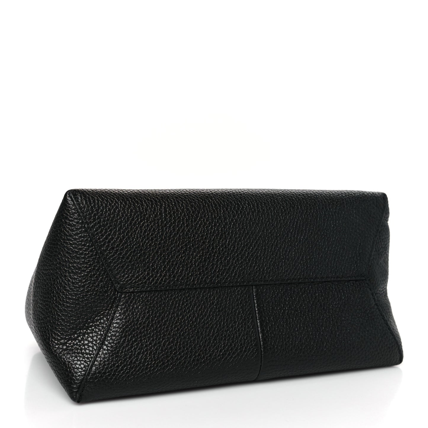Grained Calfskin Mini The Sack Bag Black